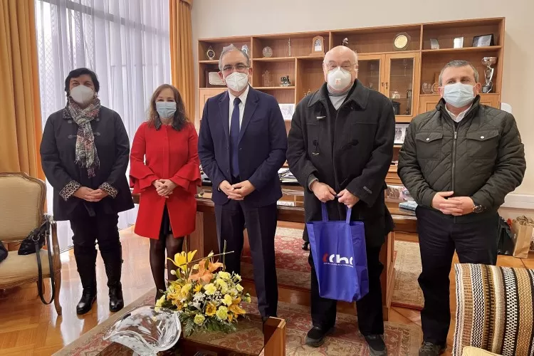 DIRECTIVOS DE LA CCHC OSORNO SE COMPROMETEN A TRABAJAR POR LA CIUDAD CON ALCALDE EMETERIO CARRILLO | Fundo Santa Bárbara